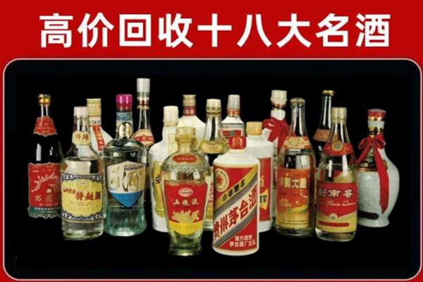 大竹回收铁盖茅台酒